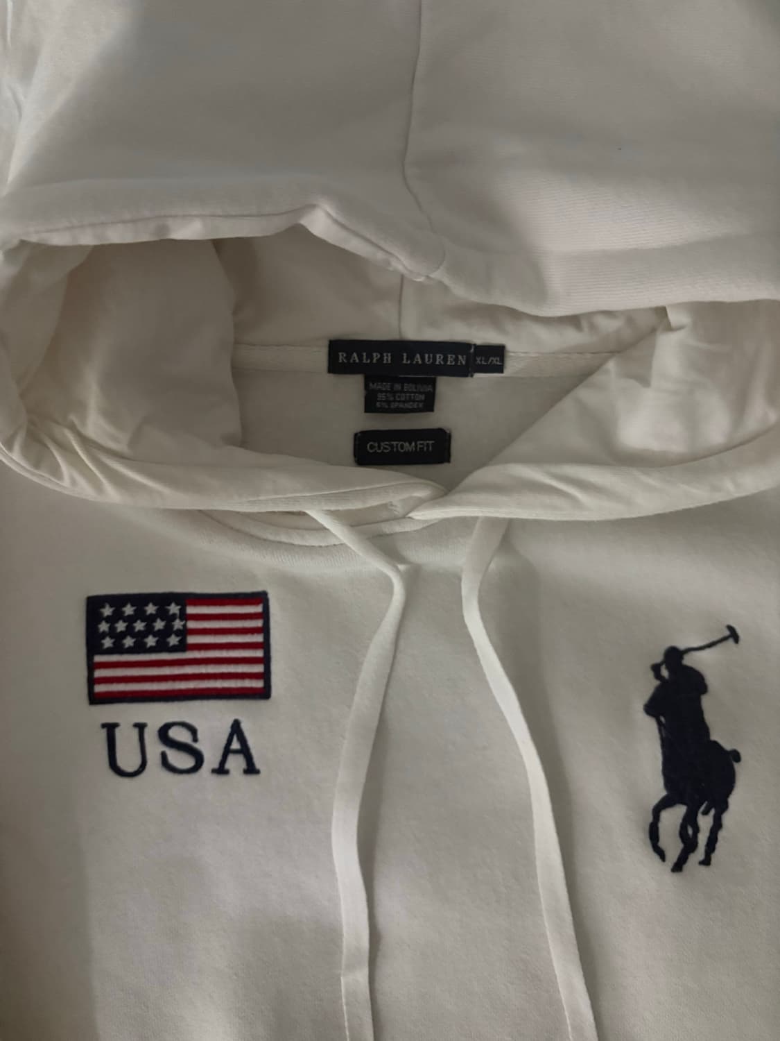 폴로 빅포니 성조기 후드티 상품이미지3