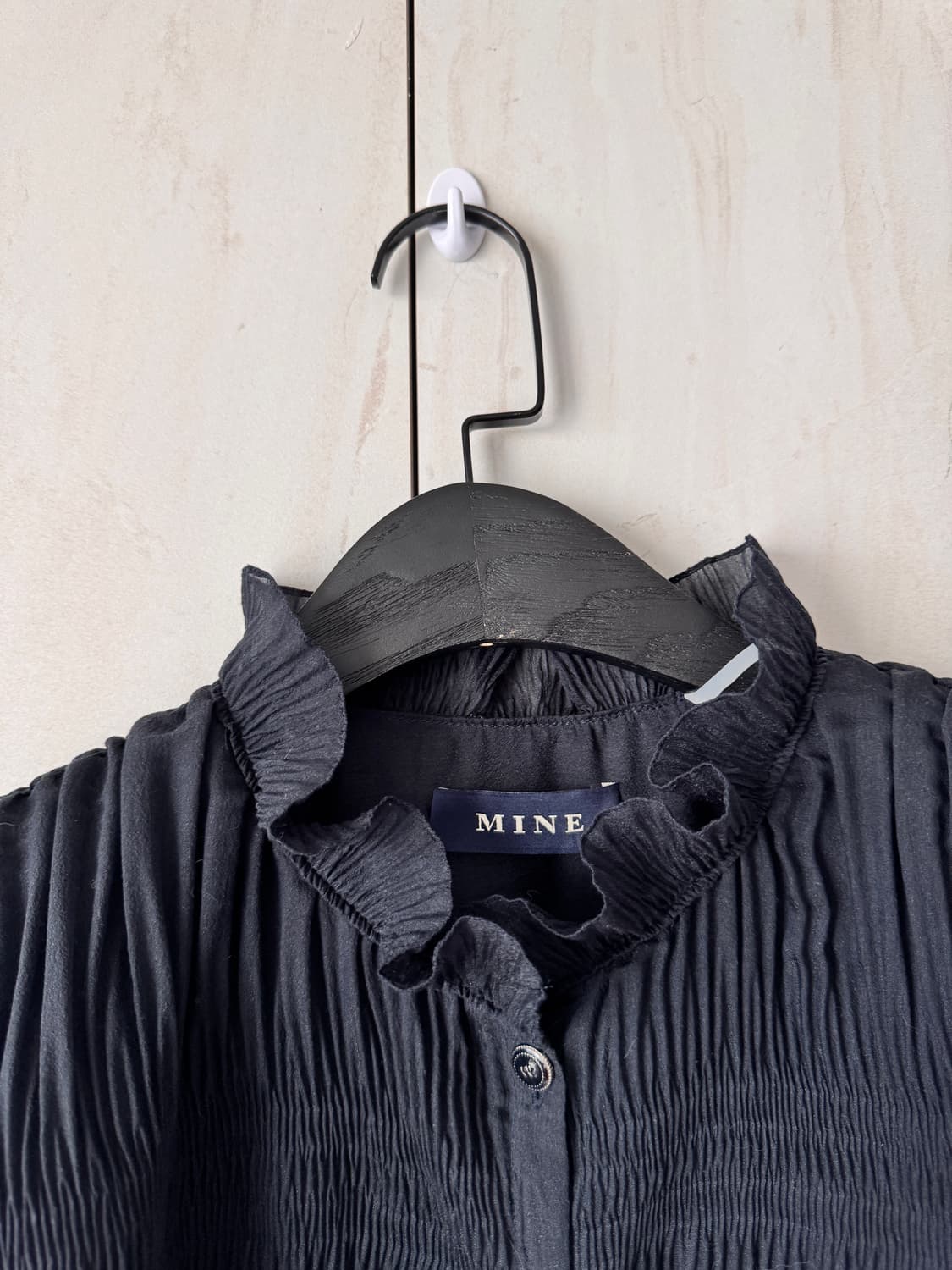 새상품 MINE 주름 블라우스 (55사이즈) 상품이미지7