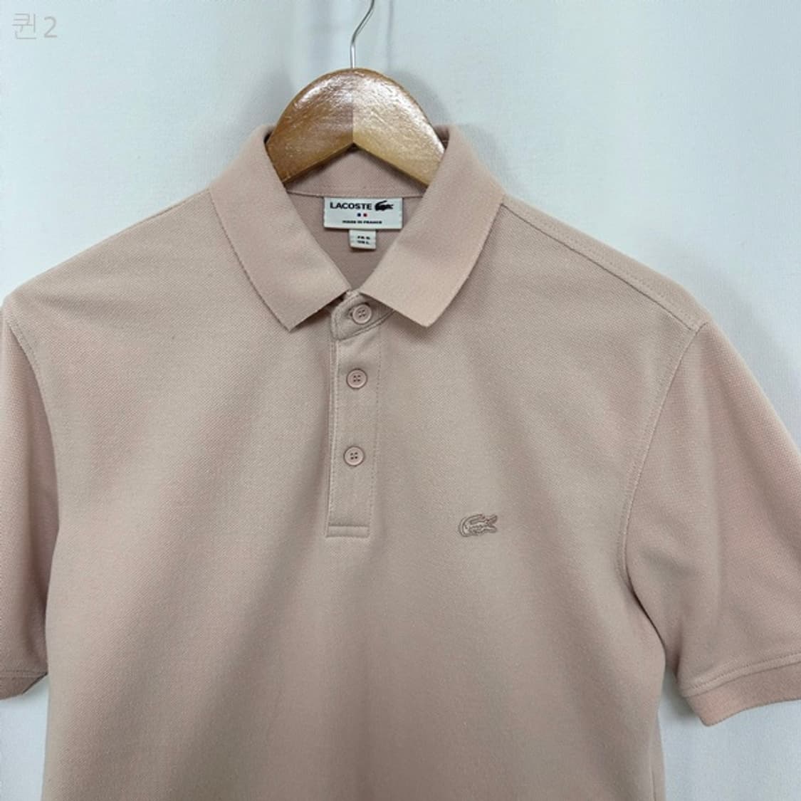라코스테 남자 면 카라 반팔티 4 (105) 상품이미지2