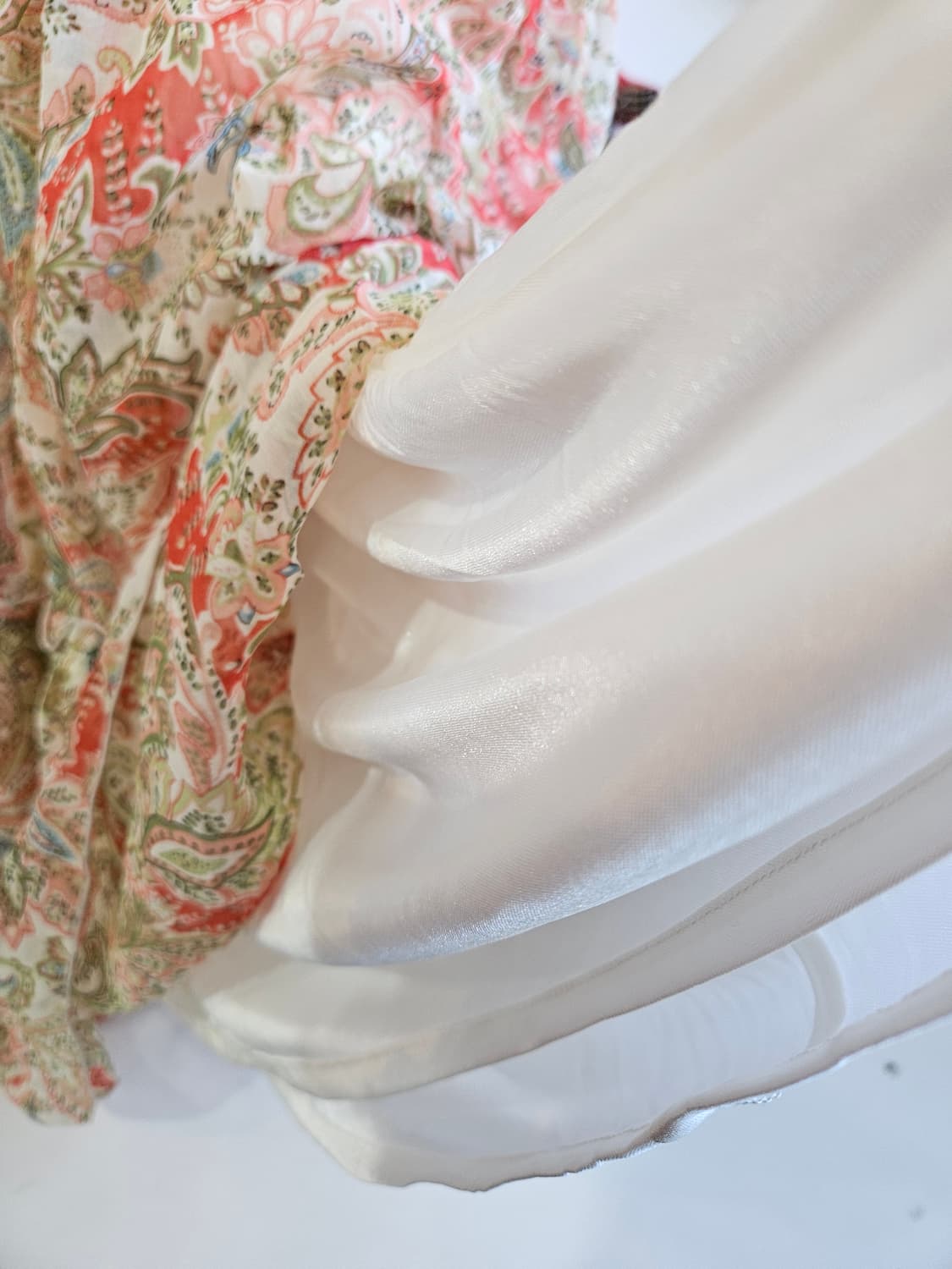 페이즐리 쉬폰 티어드 원피스 상품이미지7