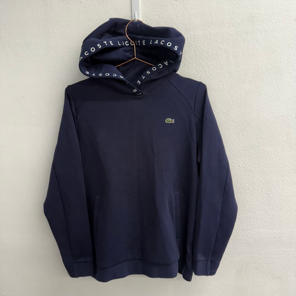 라코스테 네이비 후드티 (36, 95) 상품이미지1