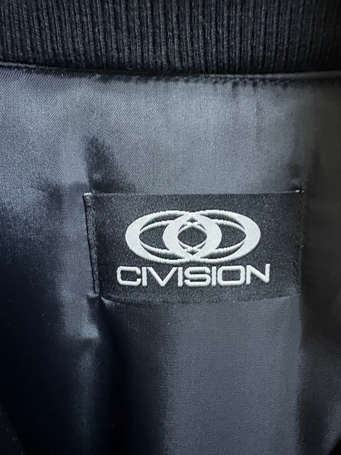 [2] 씨비전 CSC 아티피셜 레더 봄버 자켓 블랙 상품이미지3