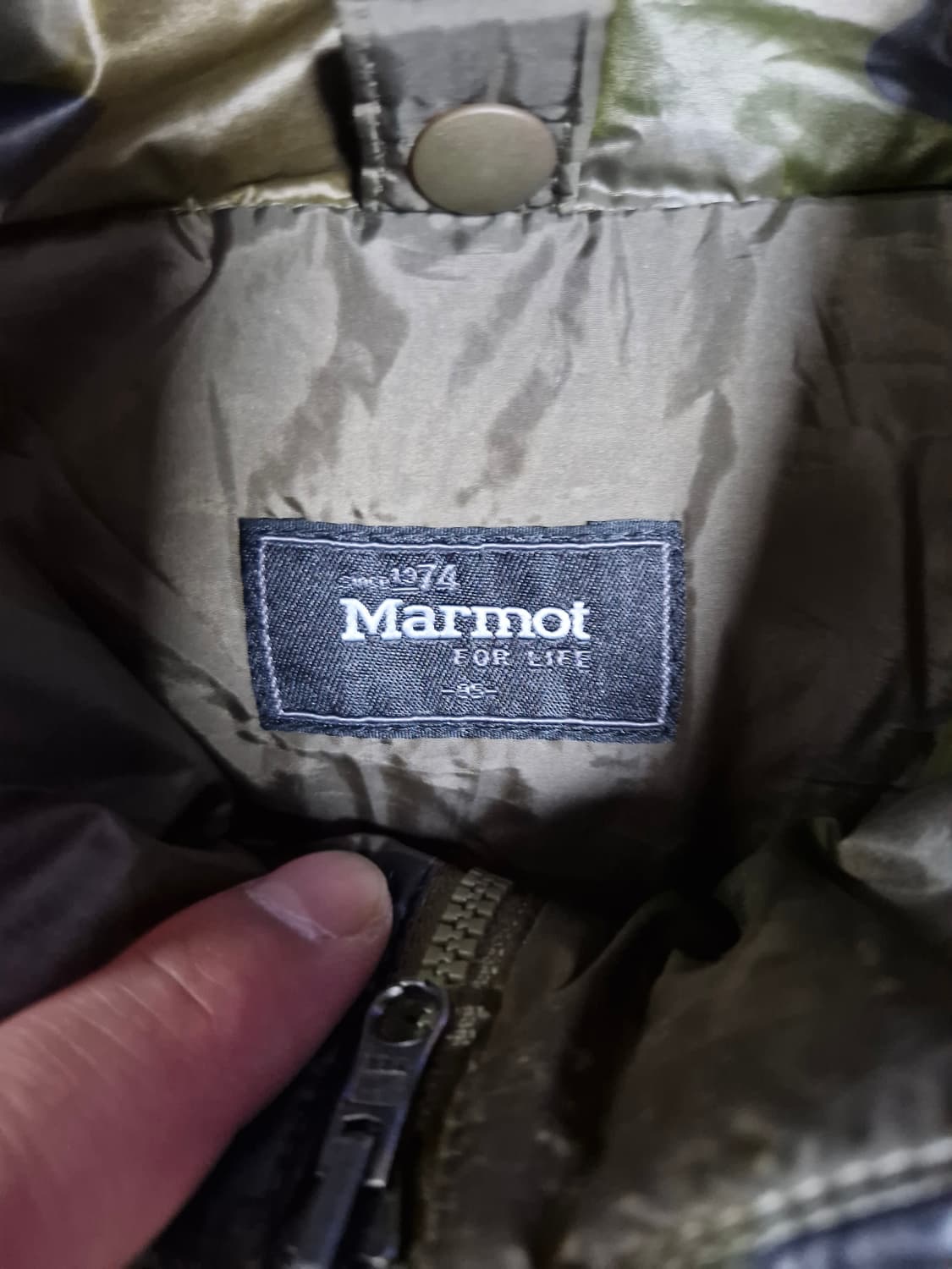 marmot 밀리터리 경량패딩 95 상품이미지2