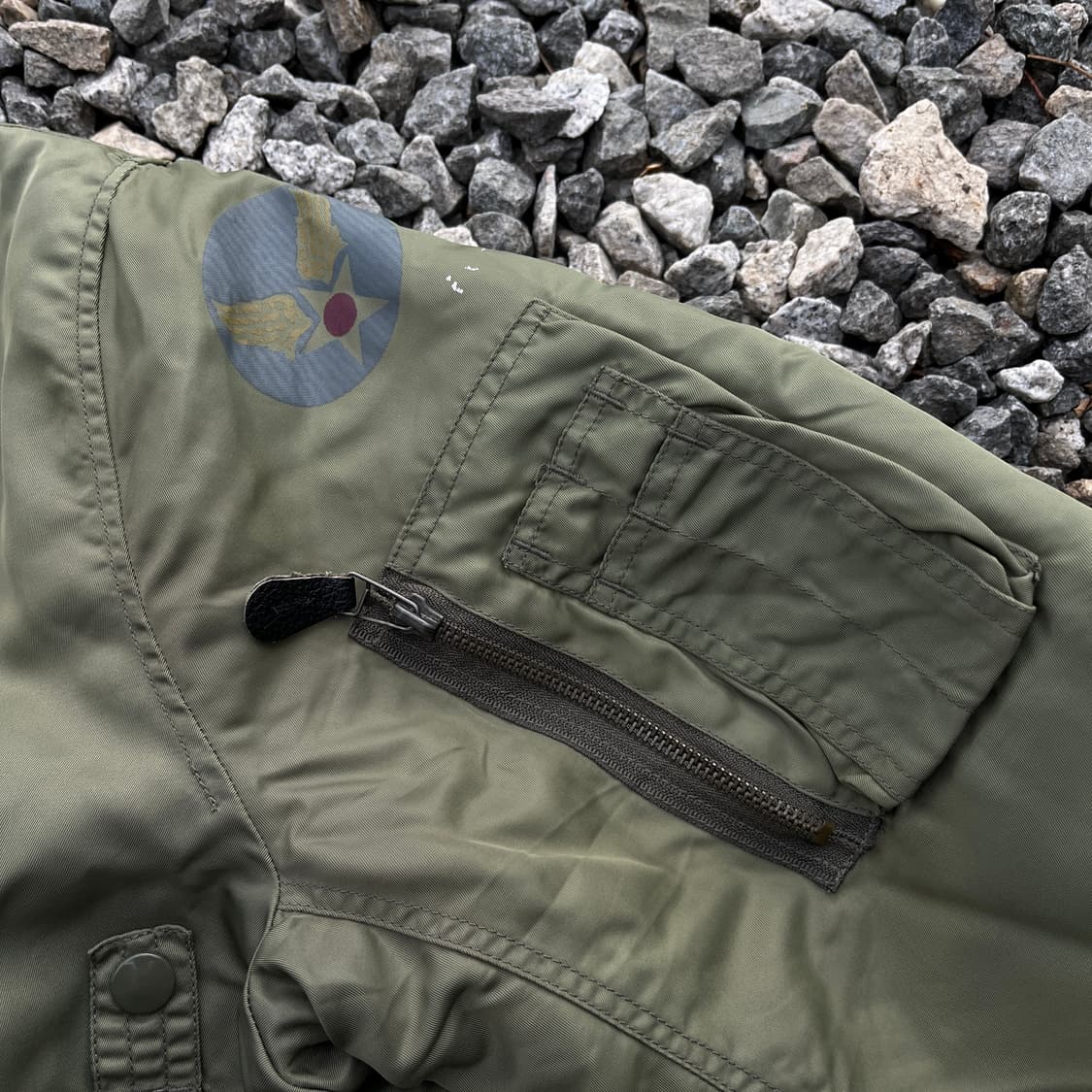 MA-1 미공군 빈티지 자켓 (실측확인) 상품이미지5