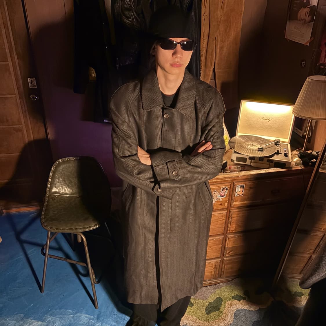 1989 MANSTAR PURE WOOL BALMACAAN COAT 상품이미지2