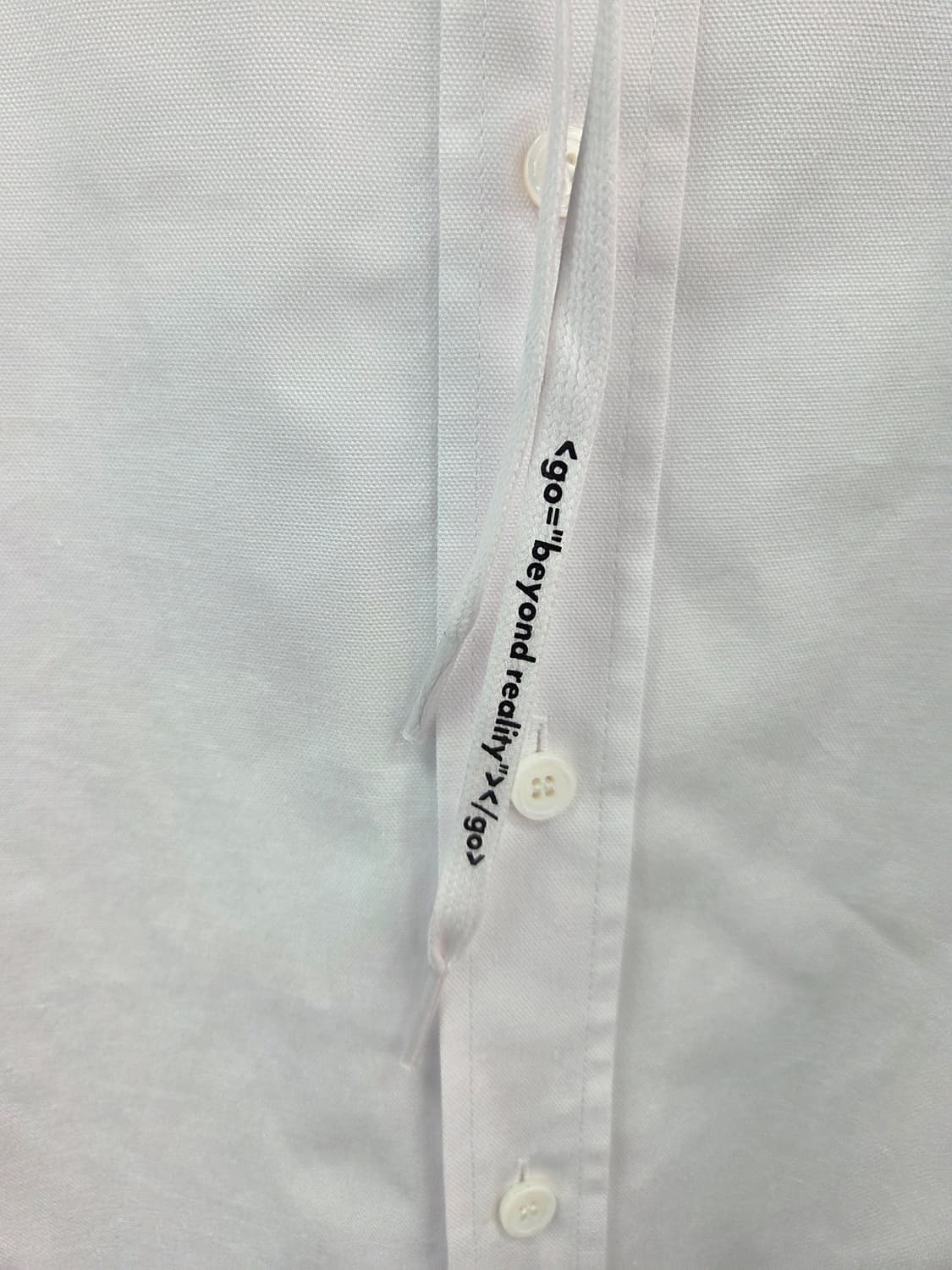 S [새상품]CHUNNNG 셔츠 화이트 상품이미지5