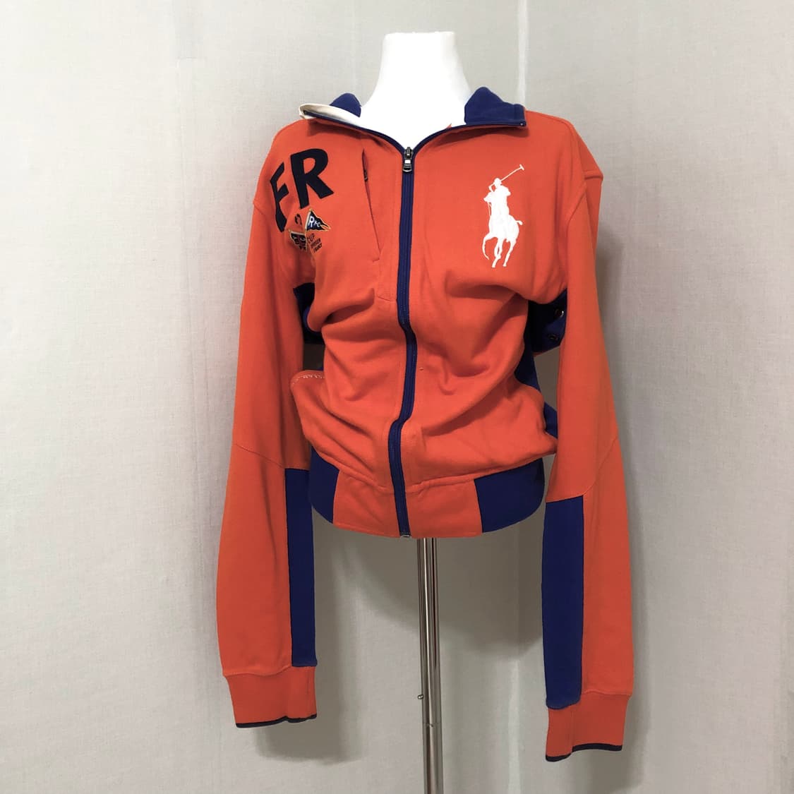 폴로 빅포니 레이싱 당근 집업 L 상품이미지1