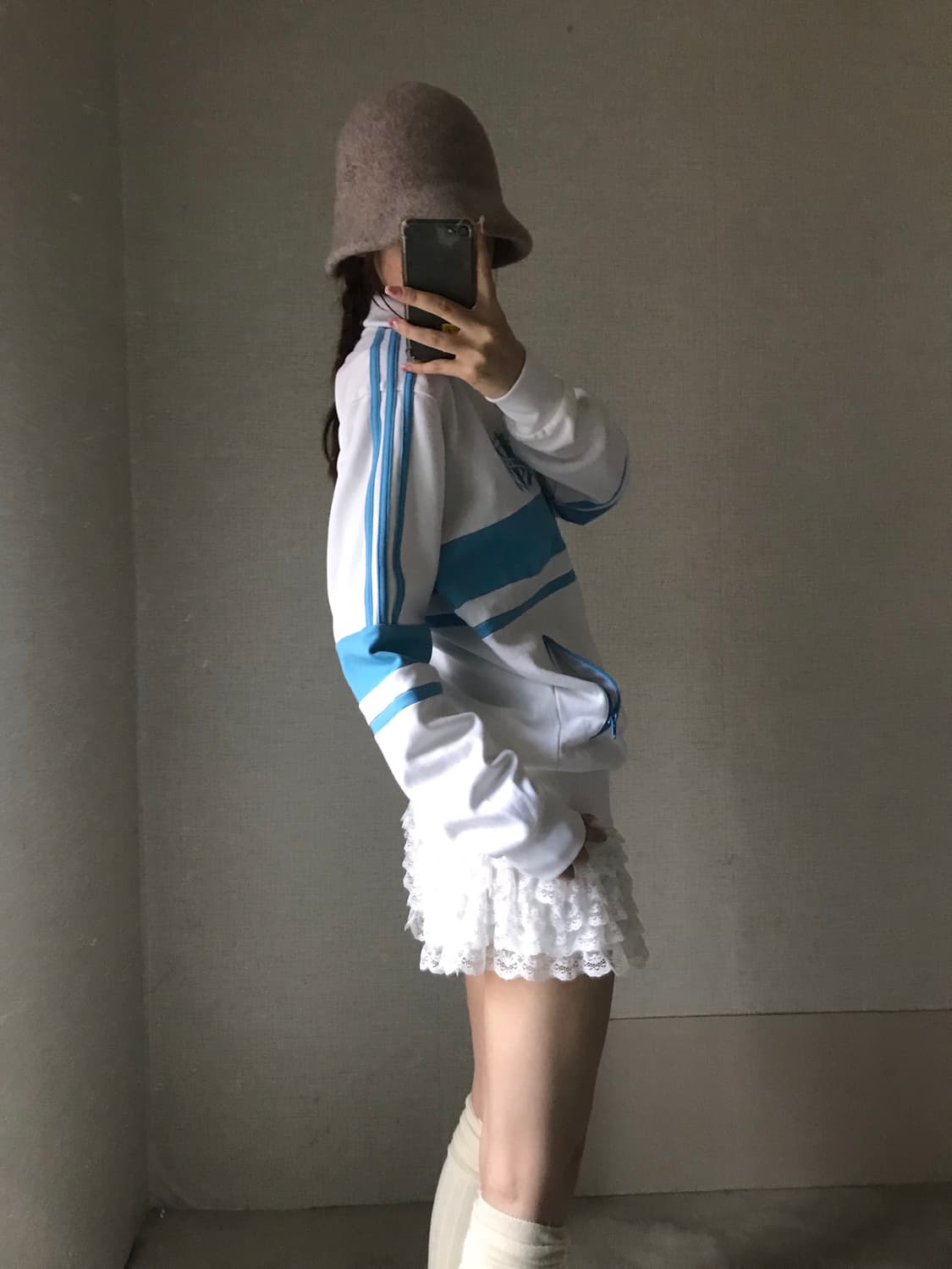 아디다스 00s 흰하 져지 상품이미지4