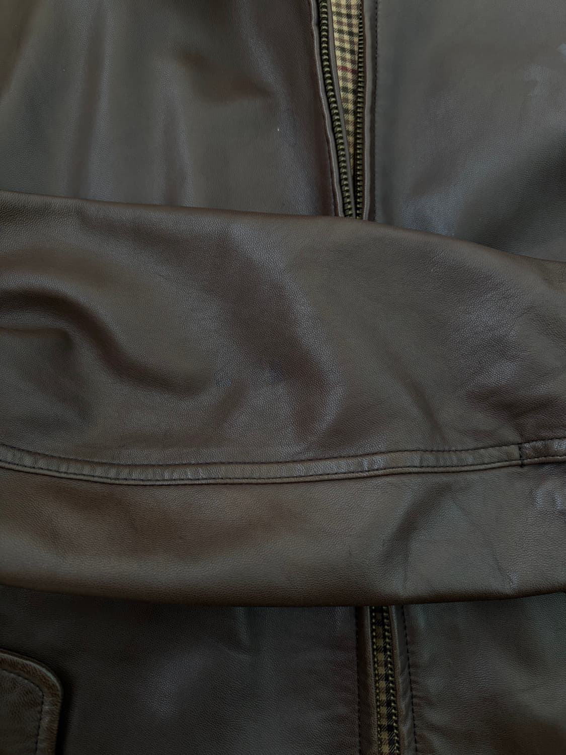 폴로 랄프로렌 헤링턴 레더 자켓 상품이미지7