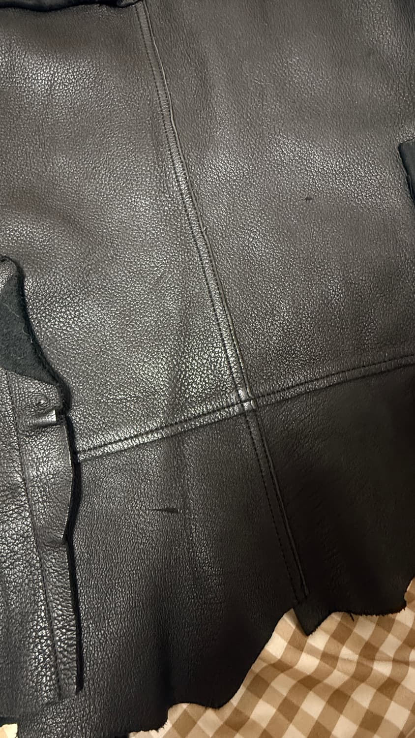 솔로이스트 러프아웃 디어스킨 레더자켓 48 상품이미지6