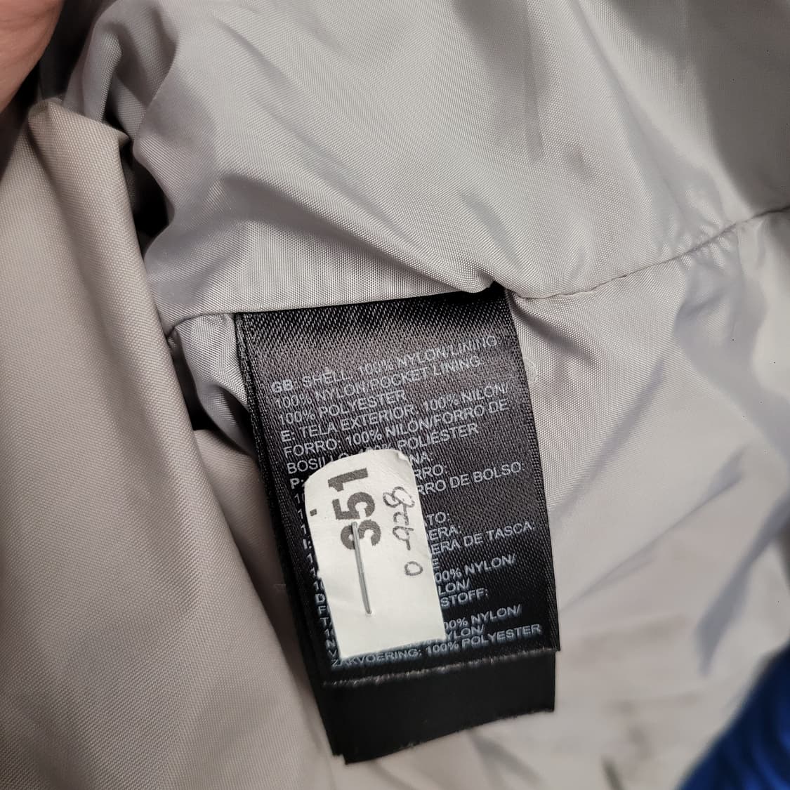 The North Face 노스페이스 하이벤트 바람막이 자켓 블루 상품이미지9