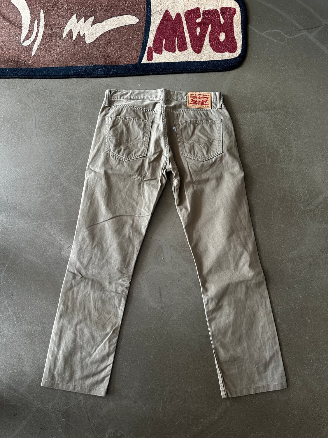 Levi’s 511 Slim Fit Beige Pants 상품이미지1