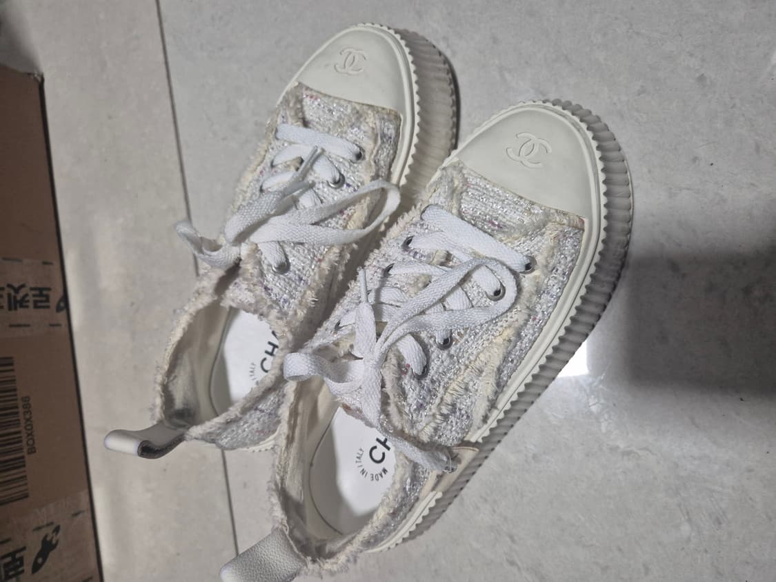 샤넬 스타일 스니커즈37 상품이미지4