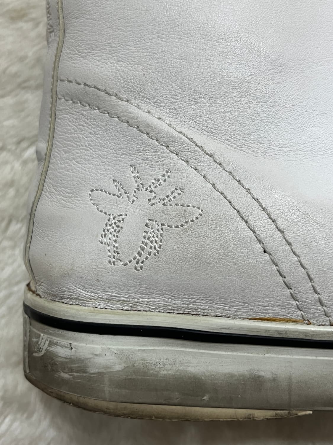 07 디올옴므 레더 스니커즈 42 상품이미지5