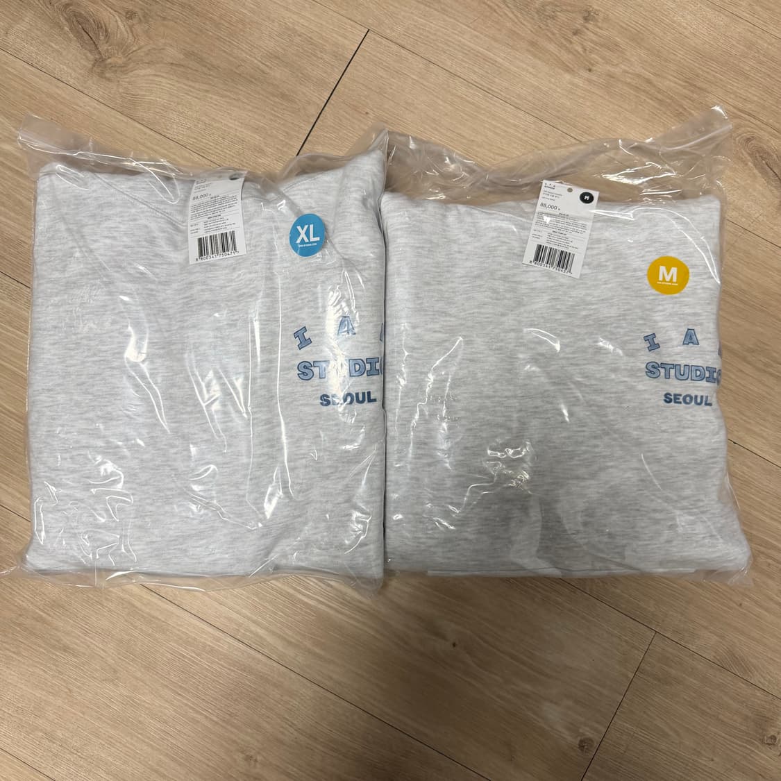 아이앱 스튜디오 서울 후드 라이트 그레이  상품이미지1