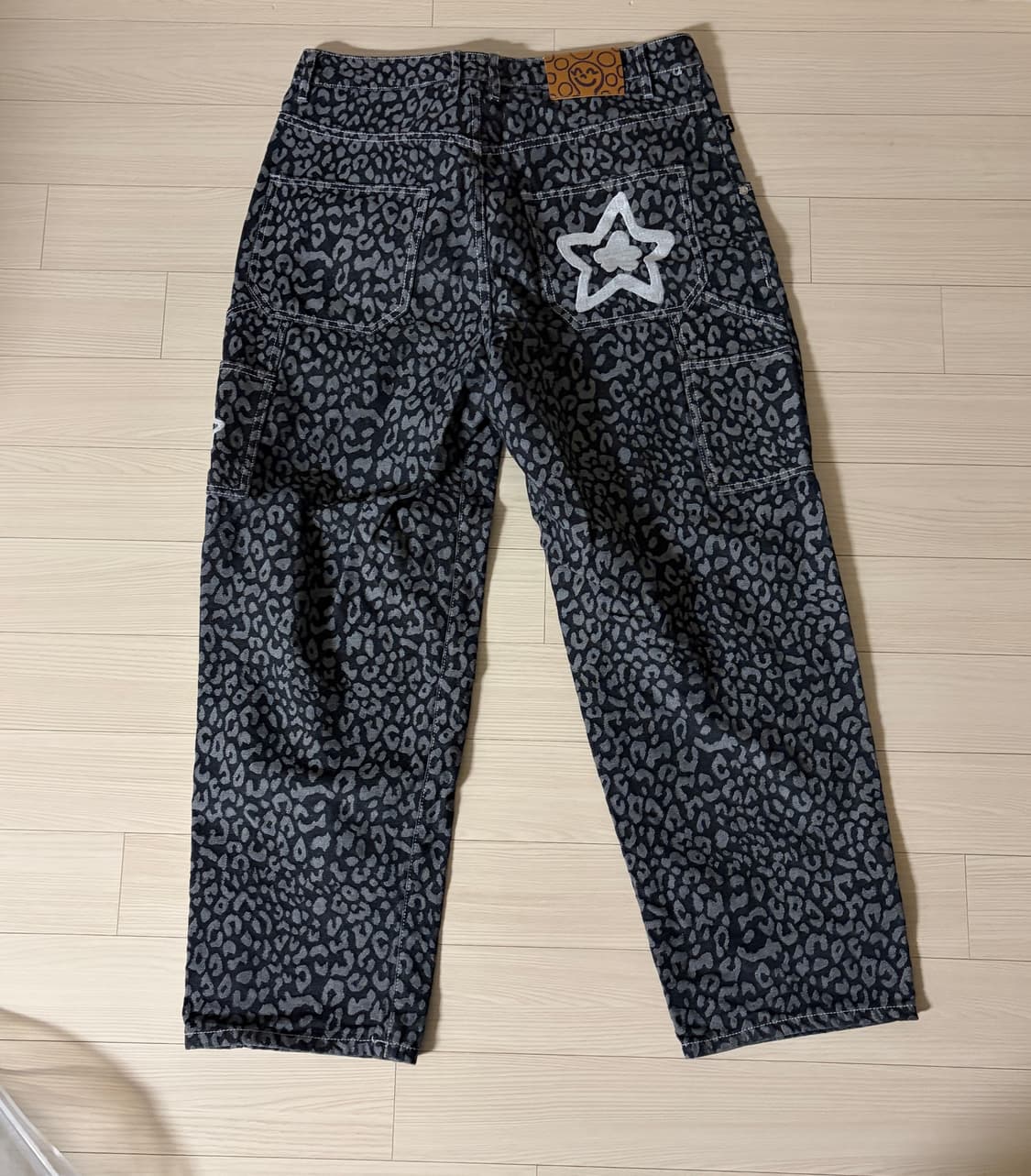 스타팀 레오파드 카펜터 팬츠 상품이미지4