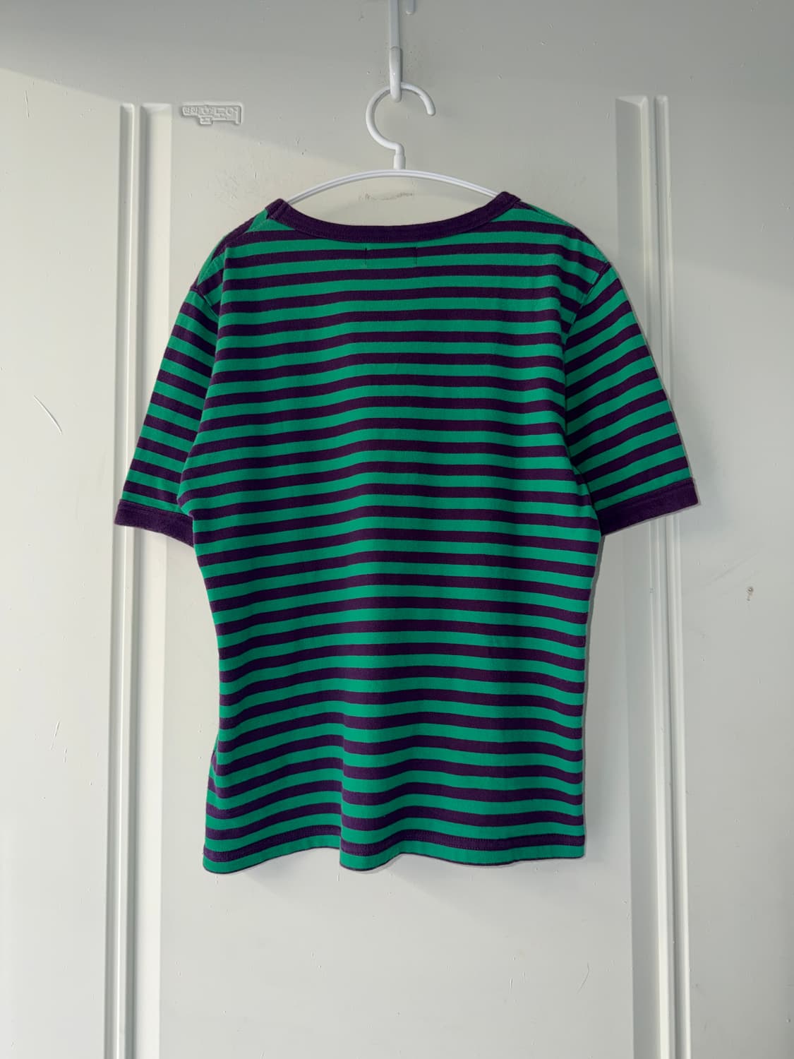 일본빈티지 빔즈 그린퍼플 반팔티 상품이미지9