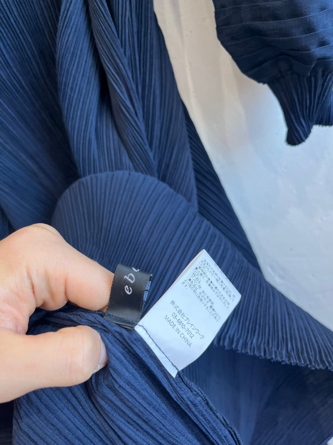 ebony JPN 플리츠 퍼프 원피스 드레스 상품이미지7