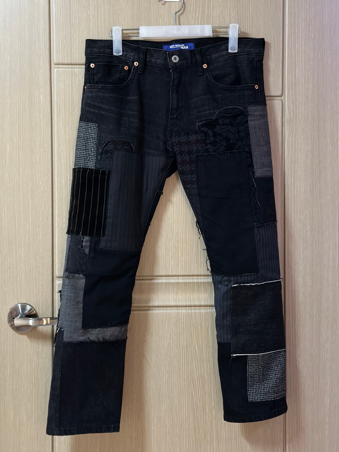 준야와타나베 패치워크 데님팬츠 상품이미지1