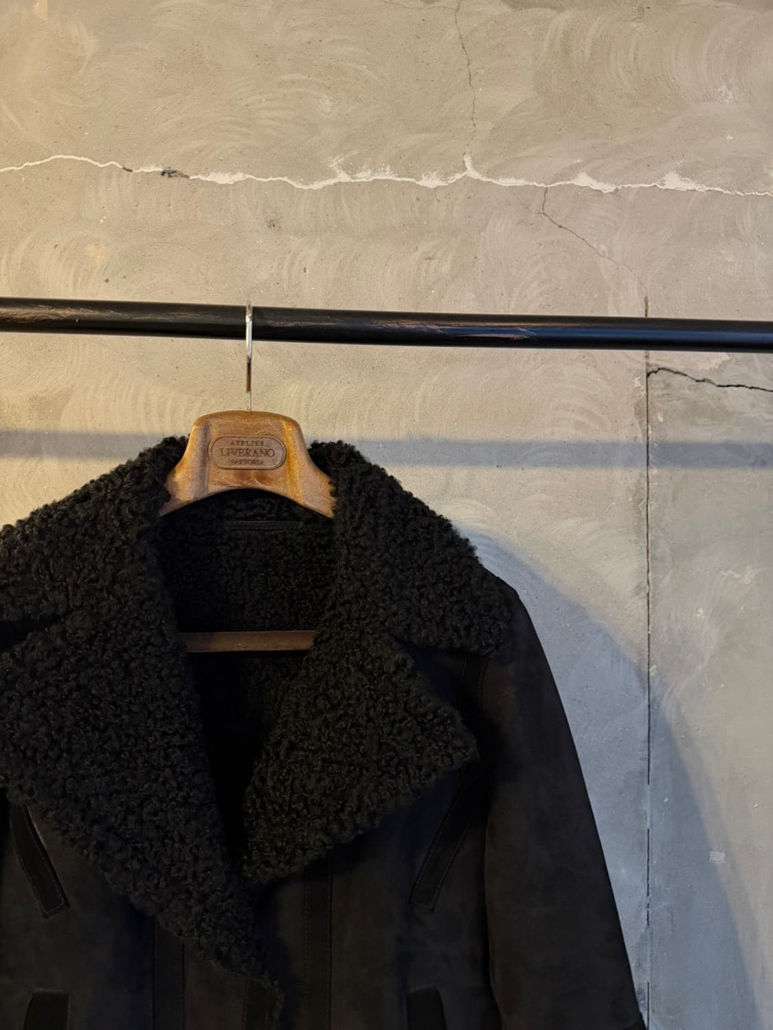 닐바렛 시어링 레더 자켓 55~66 상품이미지8