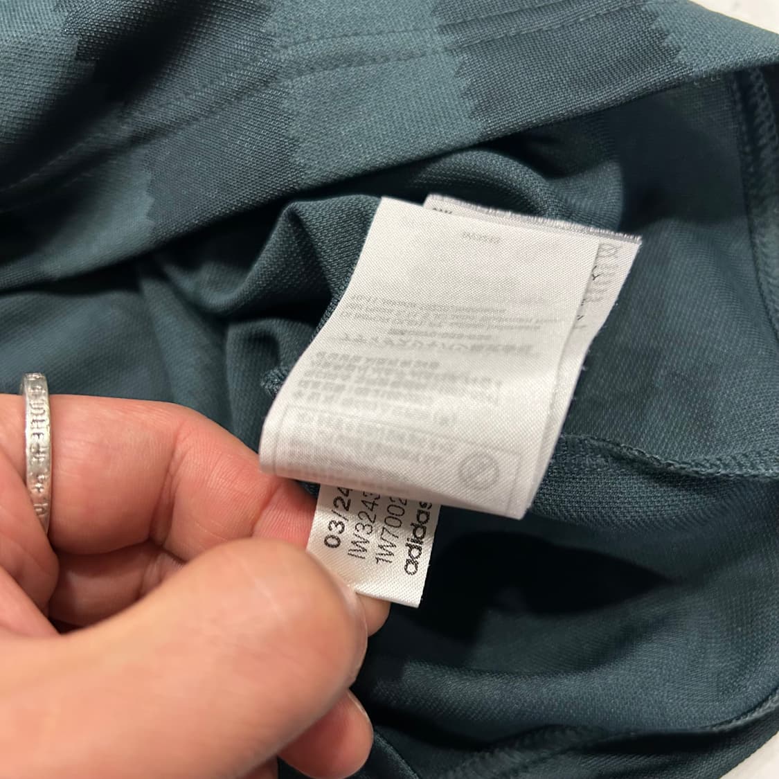 [M] 아디다스 사이드라인 수박 카라 롱슬리브 그린 A0164 상품이미지7