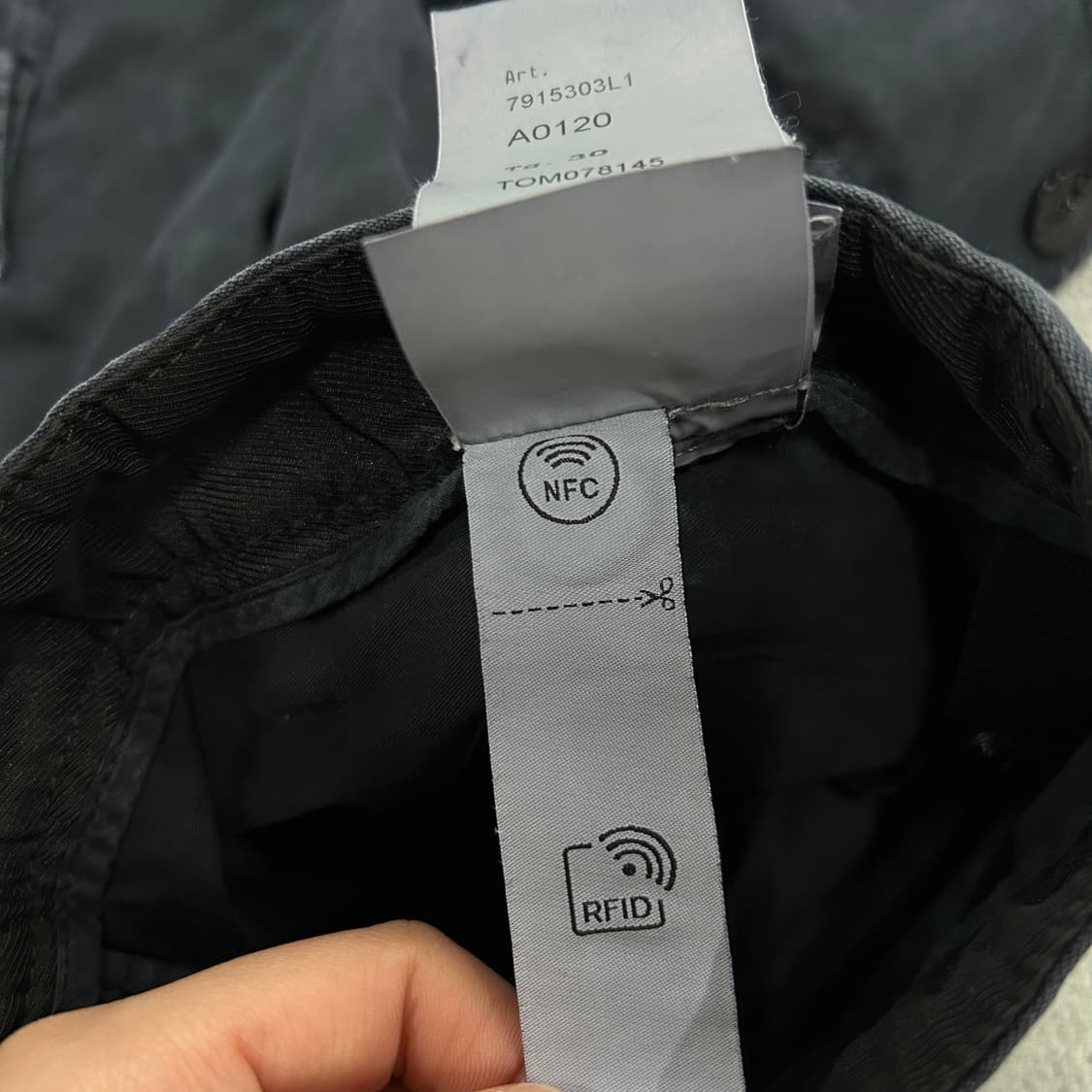 스톤아일랜드 신형 카고 블랙 팬츠 바지 32 상품이미지4