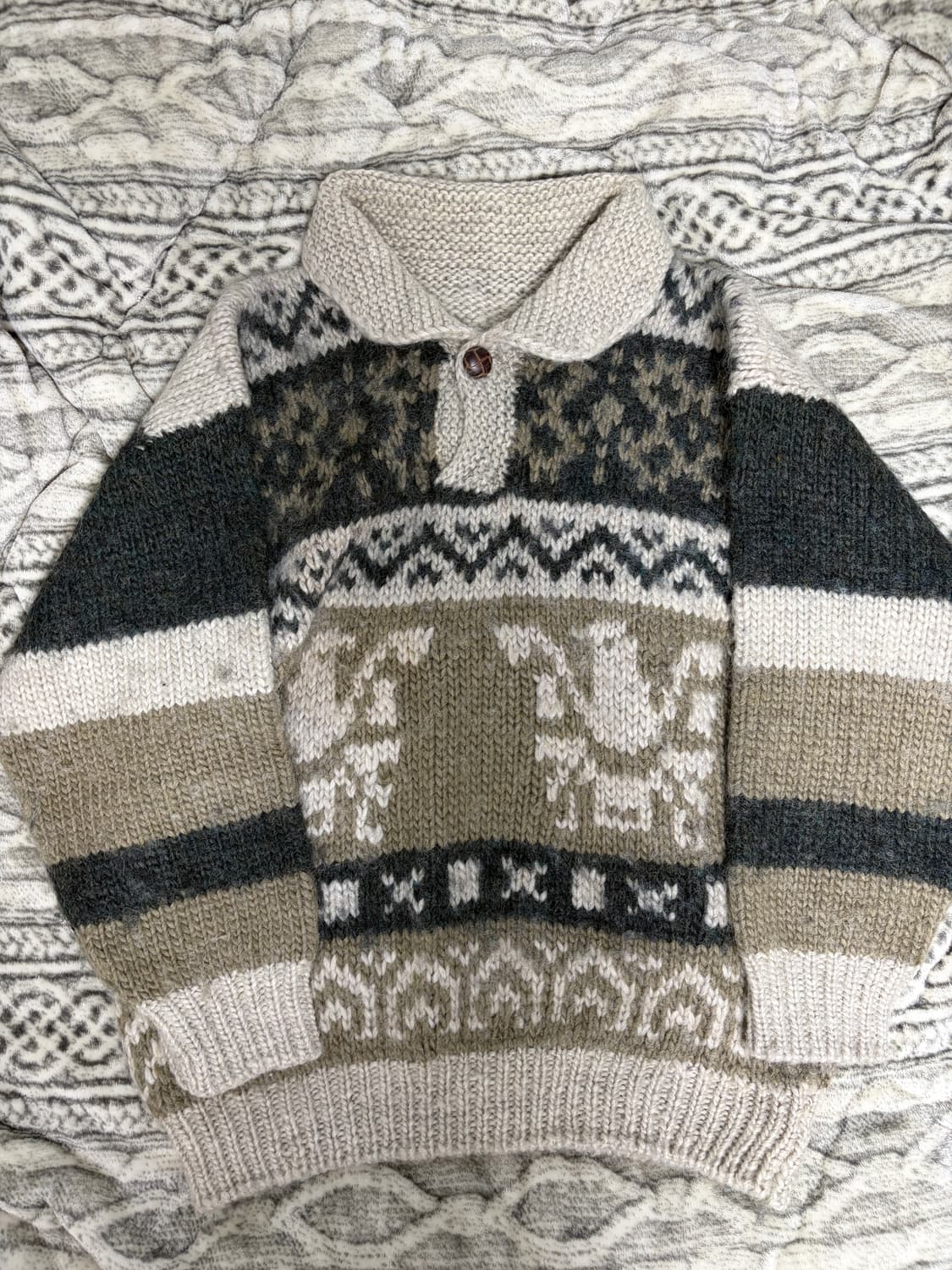 빈티지 코위찬 스웨터  상품이미지2