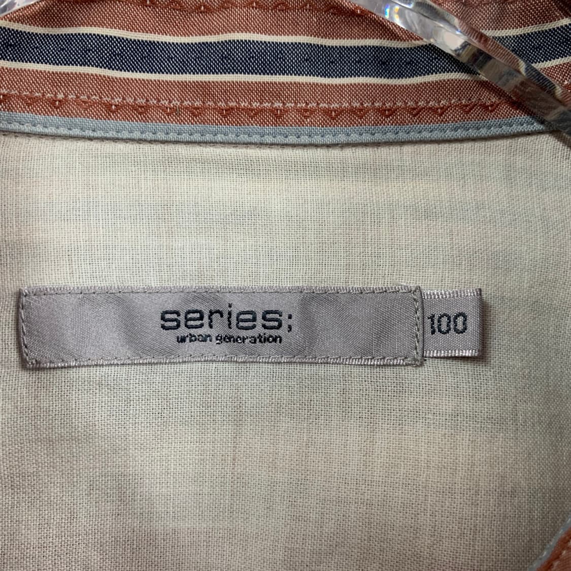 L 코오롱 시리즈 에스닉 스트라이프 포켓 셔츠 상품이미지6