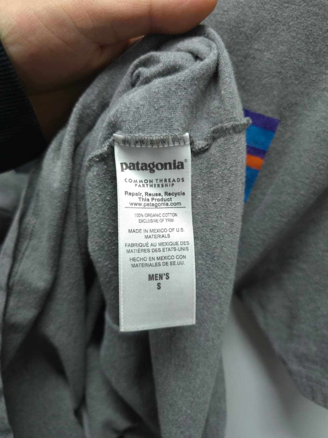 파타고니아 백로고 반팔 (66~66반) 상품이미지10