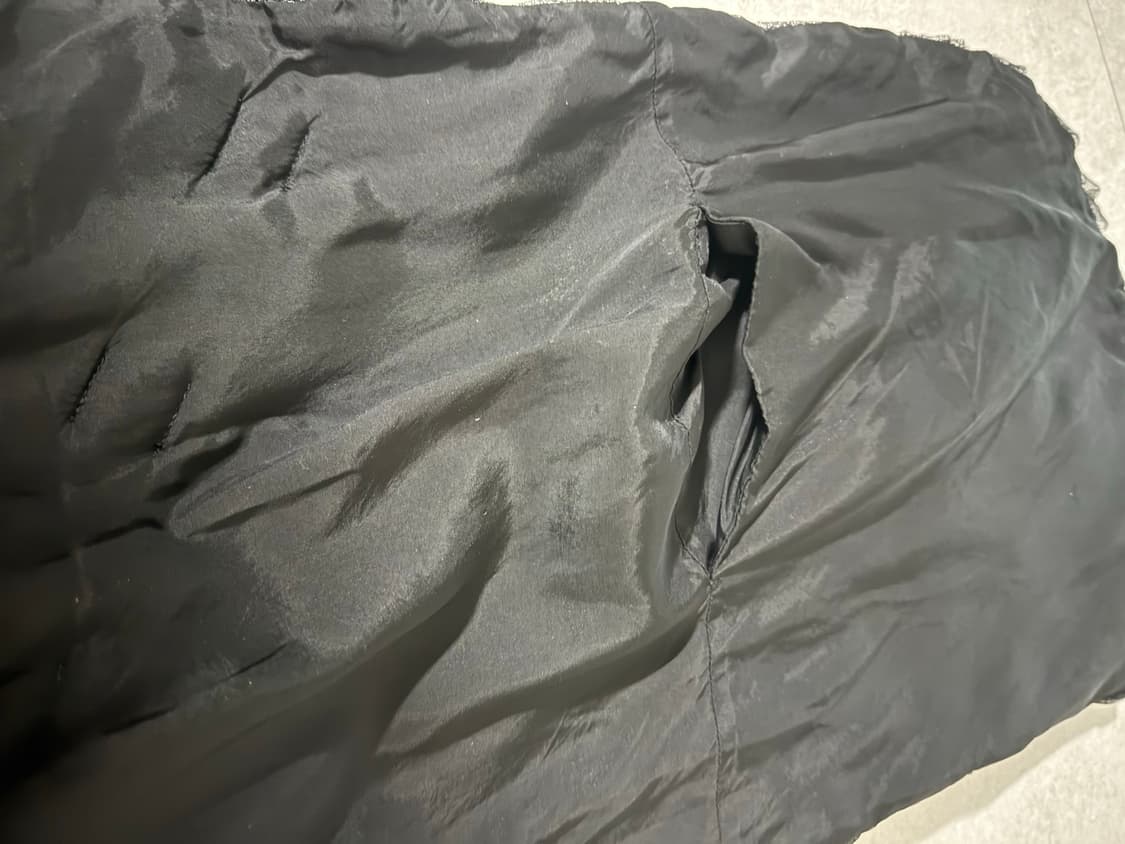 꼼데가르송 robe de chambre 베스트 조끼 머플러 목도리 상품이미지6