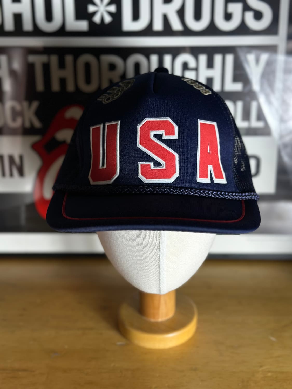 빈티지 1988 올림픽 USA 메쉬캡 모자 상품이미지1