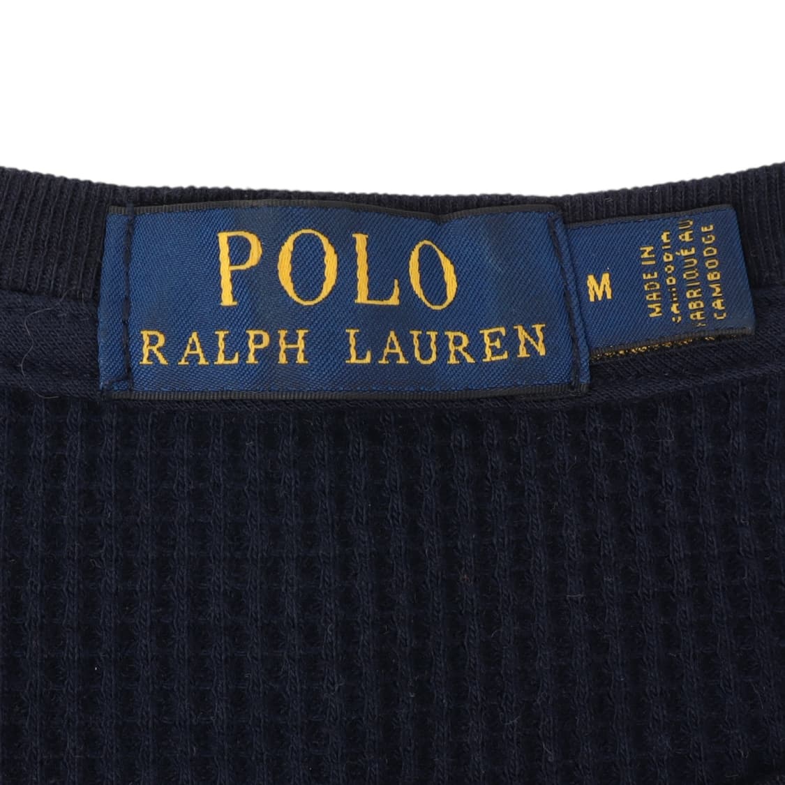 폴로 랄프로렌 네이비 와플 롱슬리브 상품이미지8