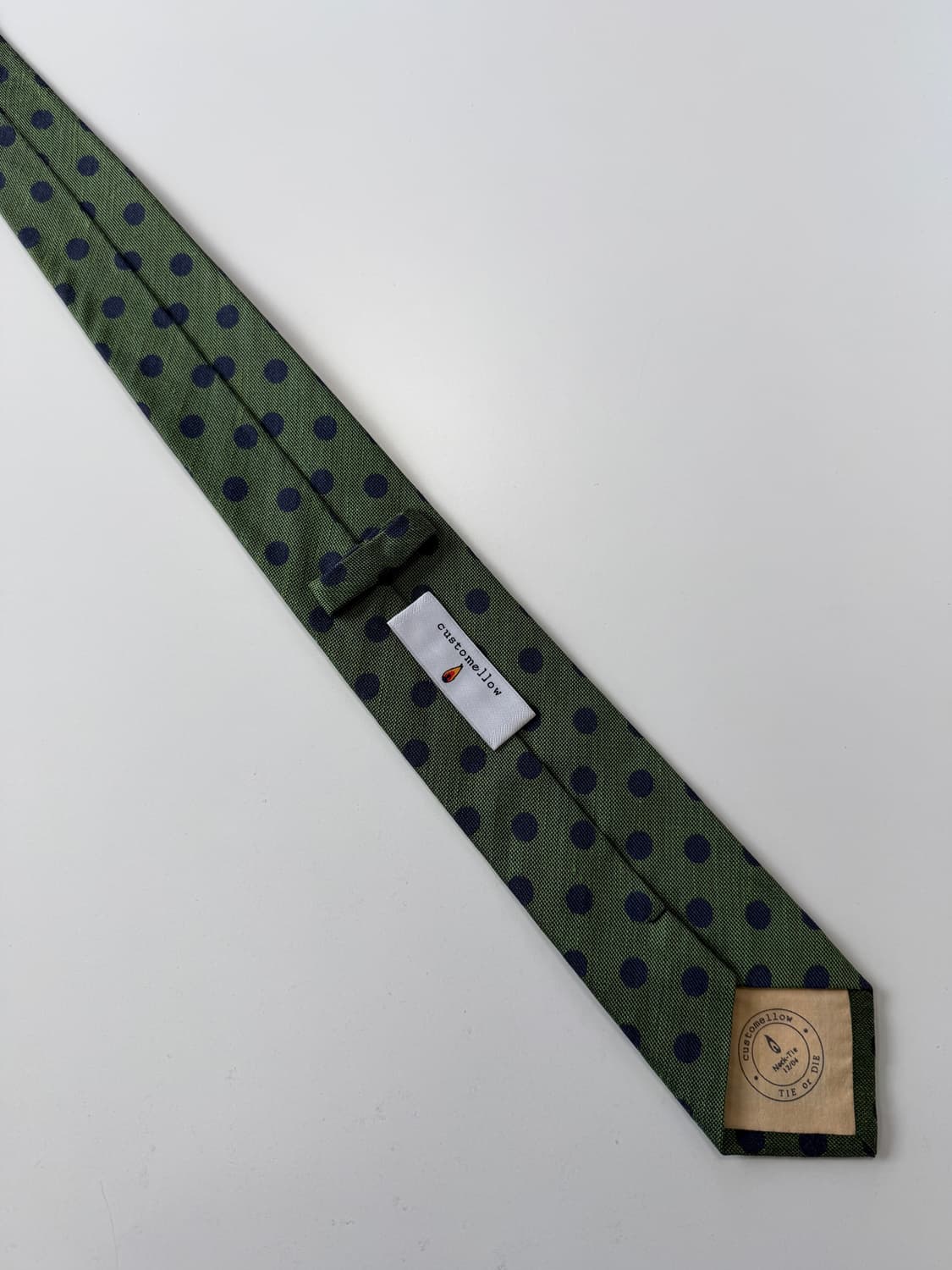 커스텀멜로우(custom mellow) 혼방 넥타이 7.3cm 상품이미지3