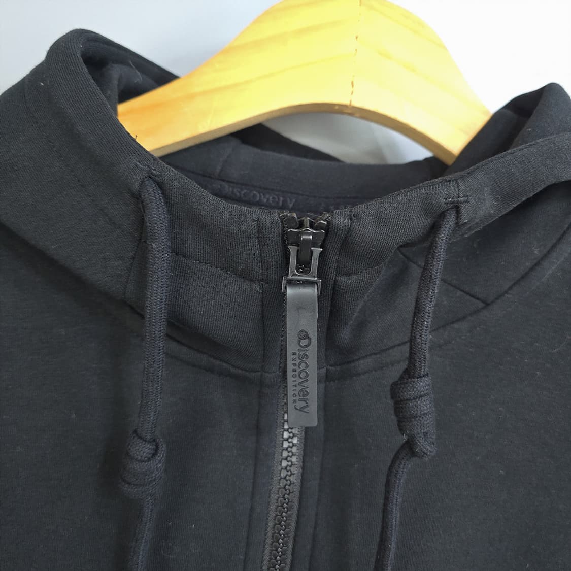 디스커버리 익스페디션 블랙 후드집업 100 상품이미지5