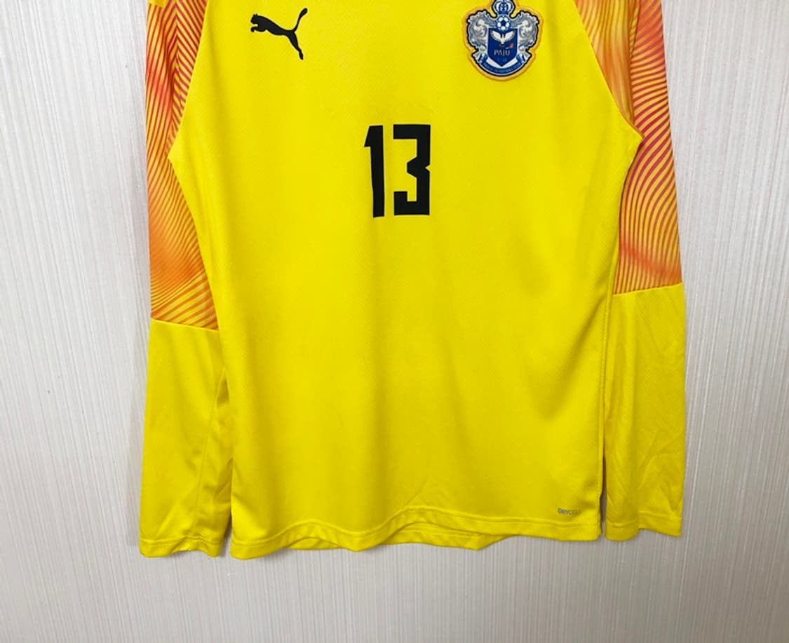 푸마 파주 U-18 축구센터 선수지급/실착 골키퍼유니폼 M(해외) #13 상품이미지3