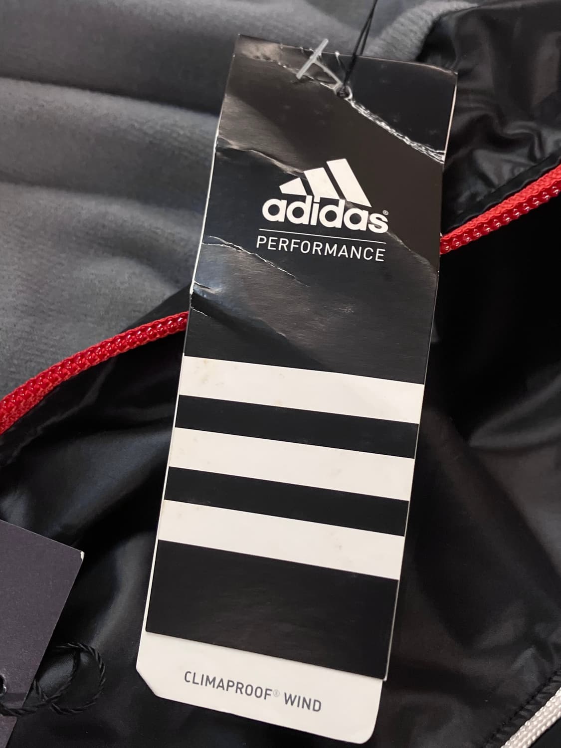 아디다스 슬림핏 바람막이 블랙 L #csz3172 상품이미지8