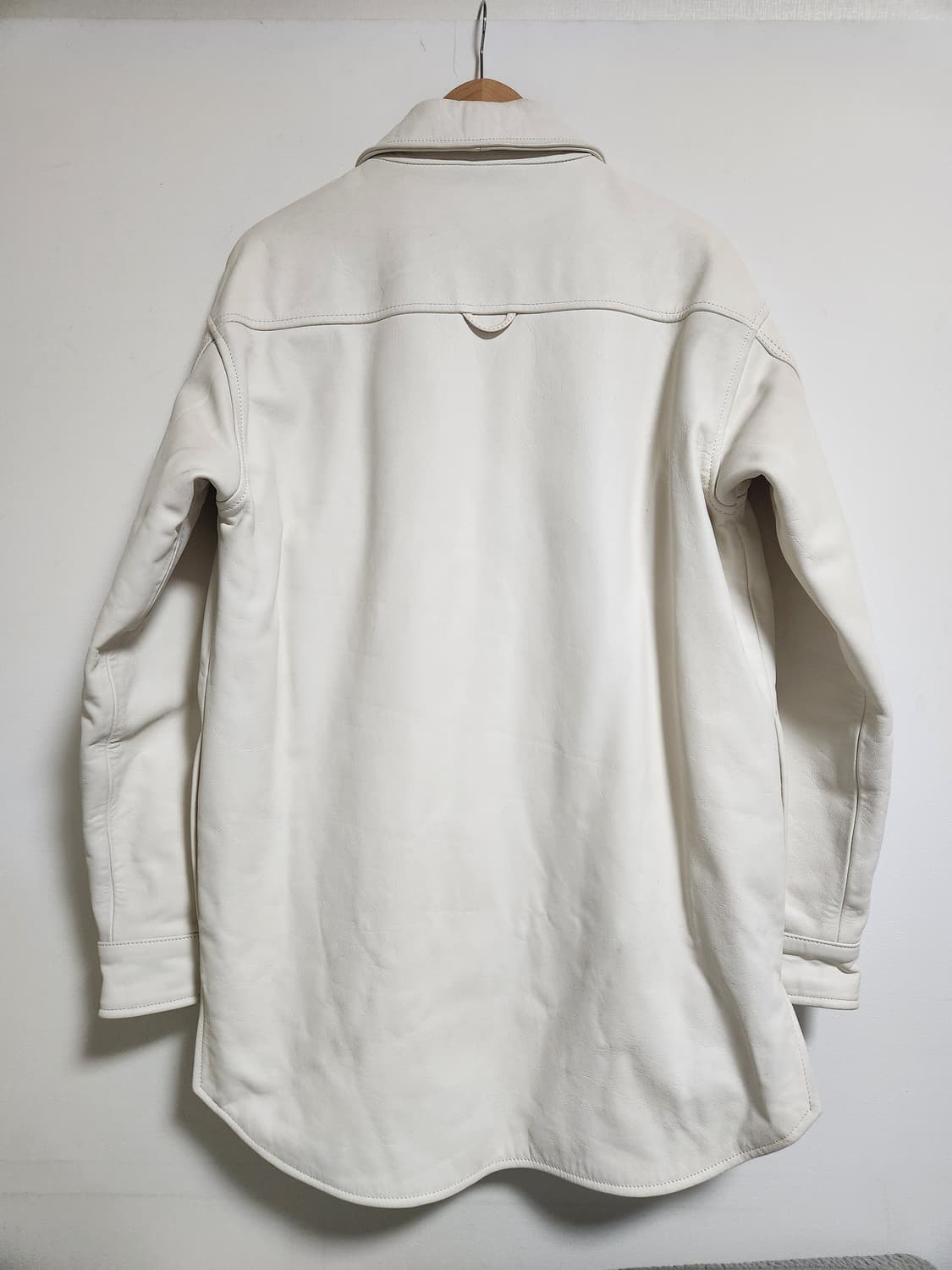 메종 마르지엘라 h&m 레더 셔츠 자켓 상품이미지2