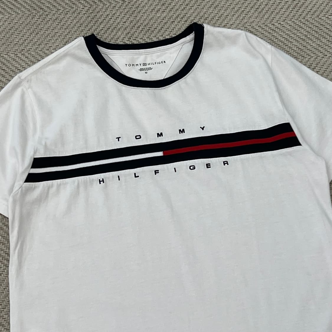 타미힐피거 로고 반팔티셔츠 r3998 상품이미지3