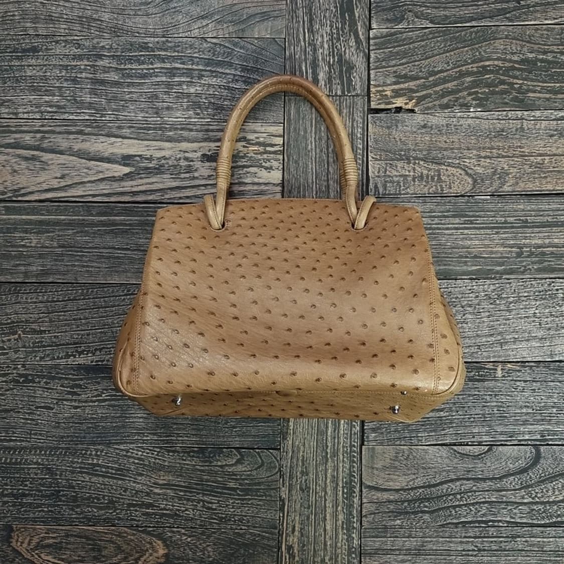 [호미가] 핸드메이드 타조가죽 토트백 타조백 M17455 상품이미지2