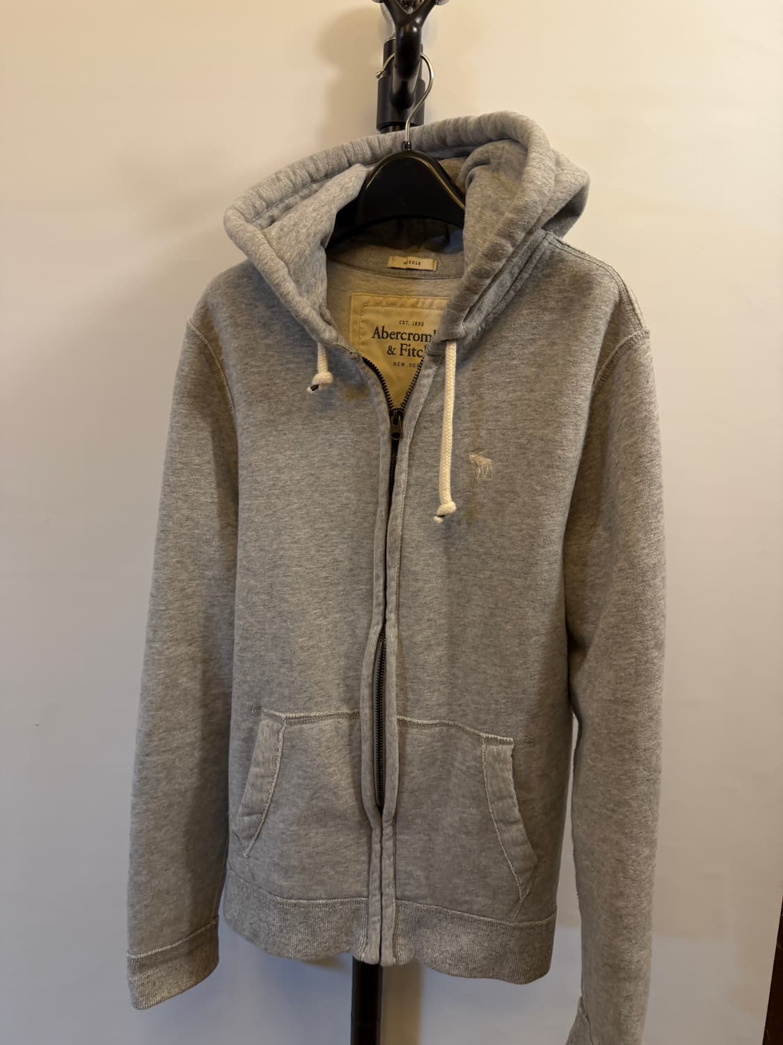 아베크롬비 희귀 스몰로고 후드집업 상품이미지3