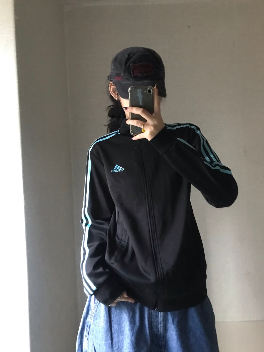 아디다스 블랙 민트 져지 상품이미지1