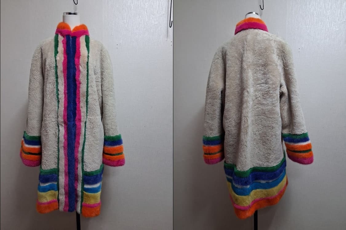 빈티지 미쏘니 밍크 시어링코트 사이즈 가슴88cm 5566
원산지 이탈리 상품이미지3