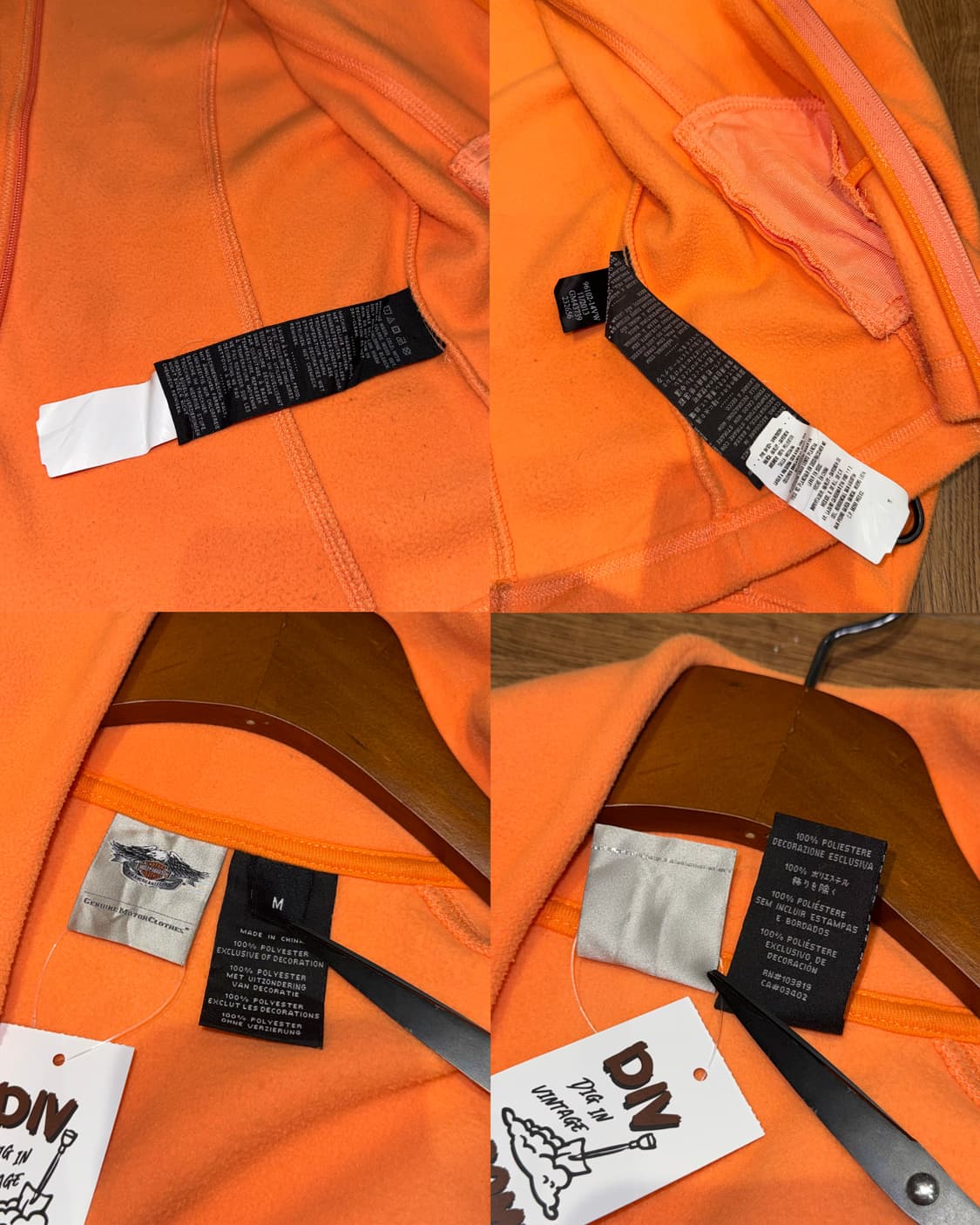 할리데이비슨 후리스  상품이미지10