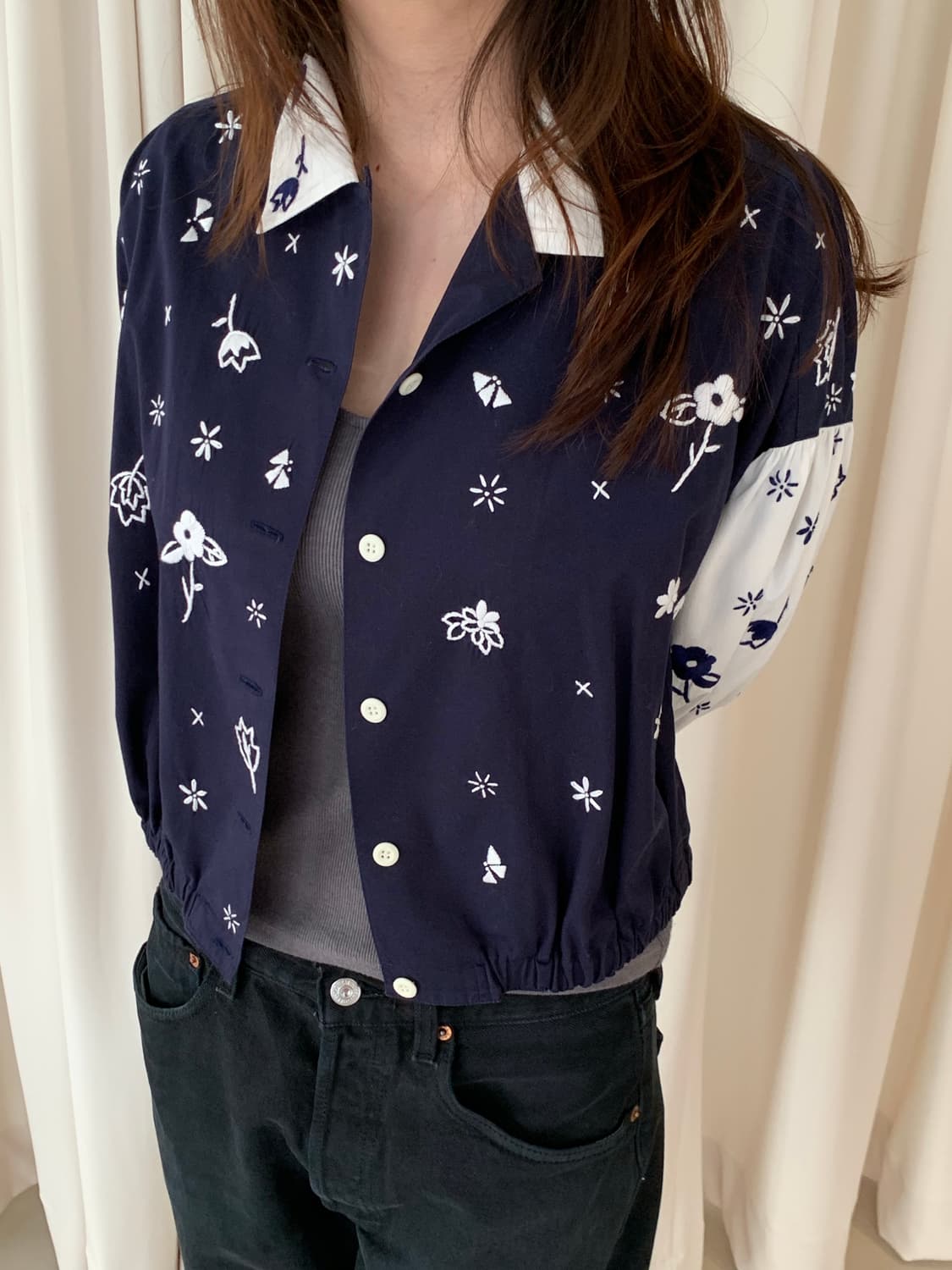 90's "Tsumori Chisato" shirt Jacket 상품이미지4