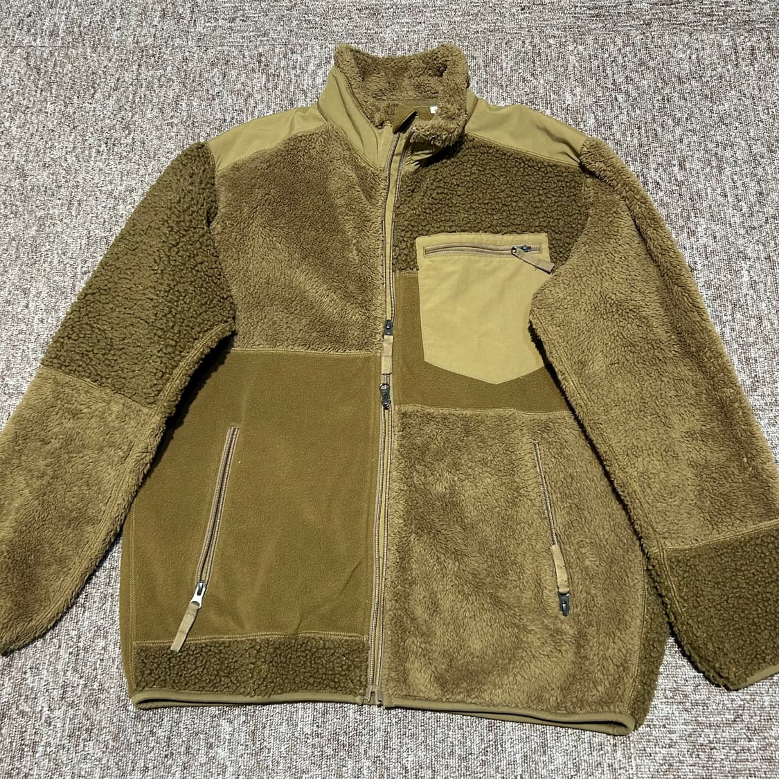 L) 엔지니어드 가먼츠 유니클로 플리스 후리스 집업  상품이미지3