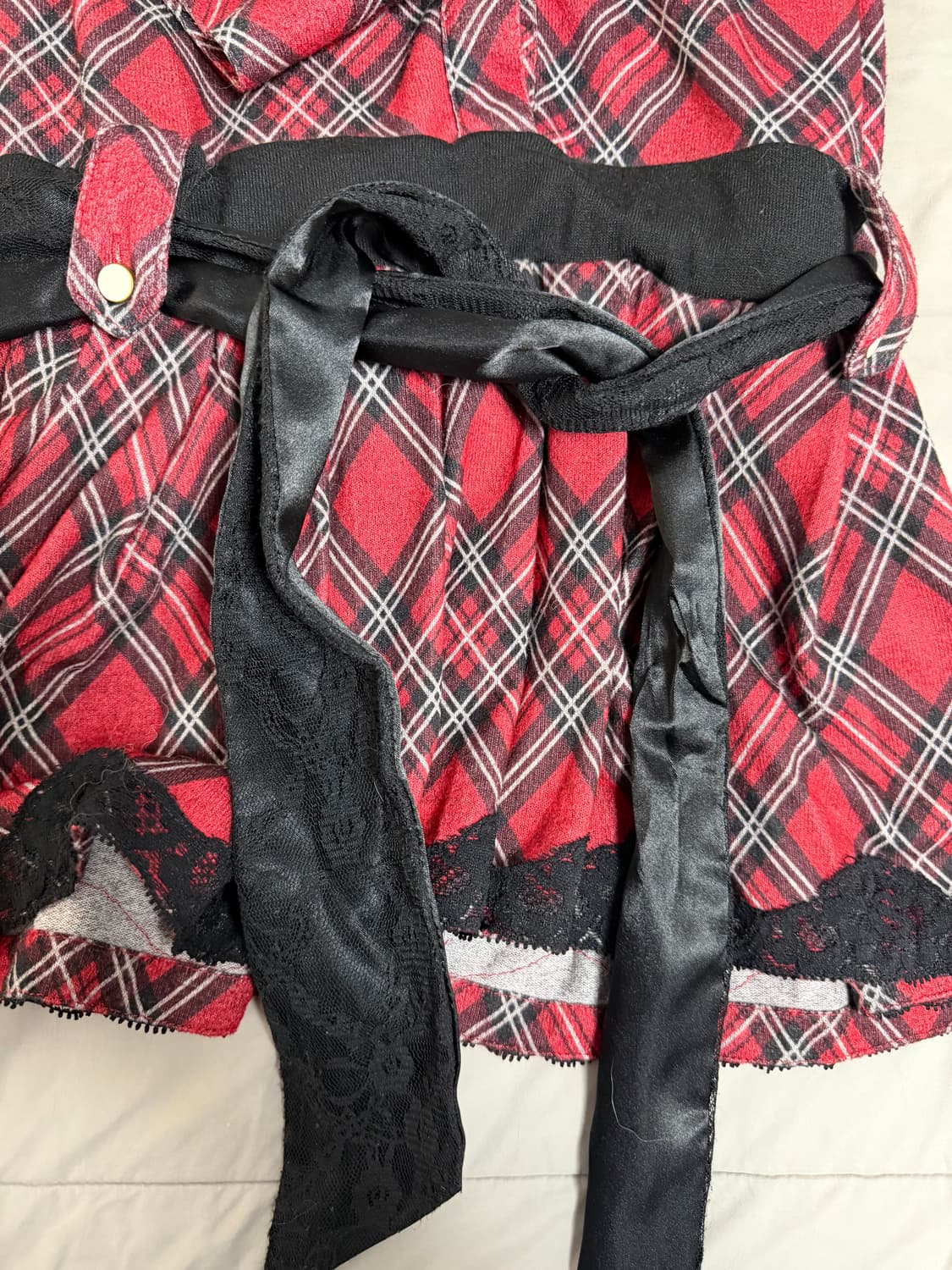 트랄라라 펑크 나나깔 나나 체크 원피스 상품이미지3