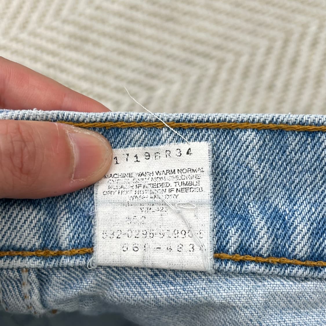 Usa리바이스 560 데님팬츠 r2404 상품이미지8