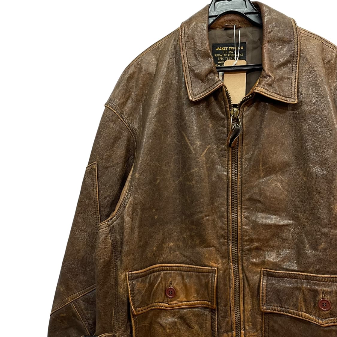 Avirex G-8 Vintage Leather Jacket 상품이미지5