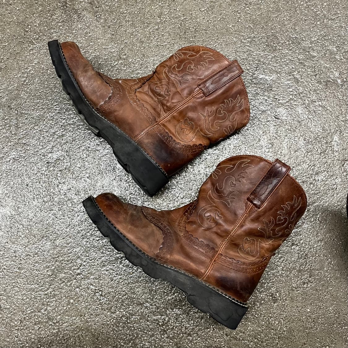 빈티지 새들 웨스턴 부츠 (265) 상품이미지3