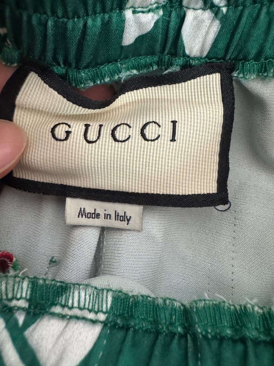 구찌 Gucci 커스텀 리메이크 트레이닝 밴딩 팬츠 상품이미지3